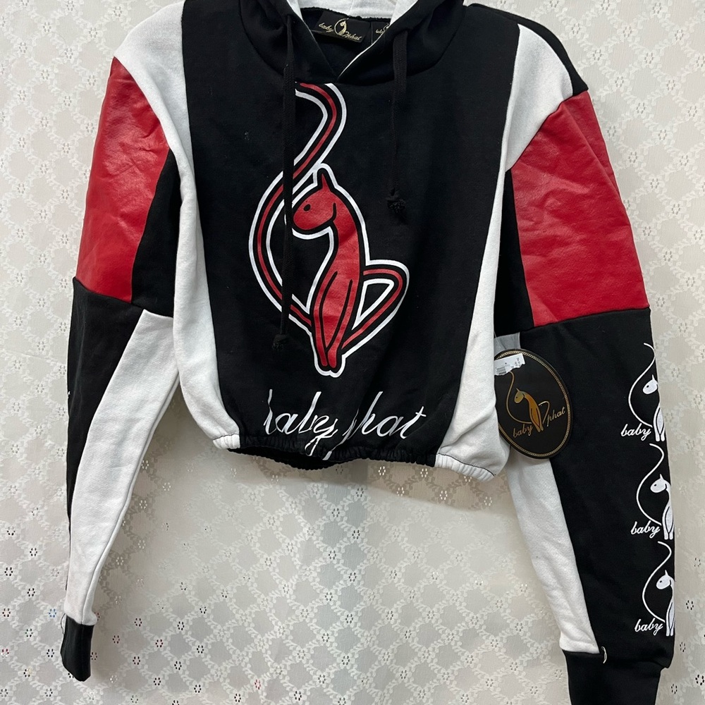 Ladies baby phat hoodie size Large